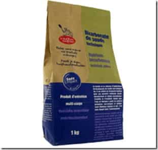 bicarbonate de soude ménager