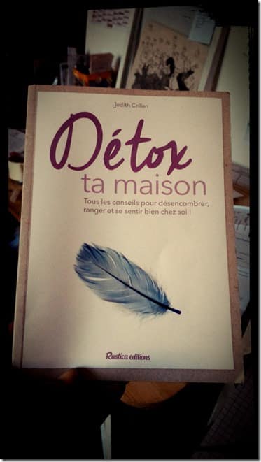Detox ta maison le livre Home Organising