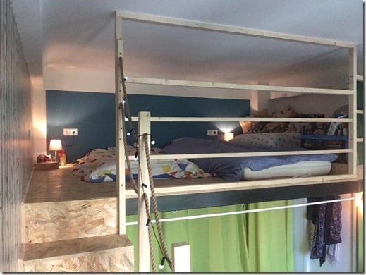 CHAMBRE MEZZANINE TINY LOFT TINY HOUSE