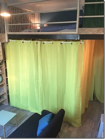 CHAMBRE RIDEAUX TINY LOFT TINY HOUSE