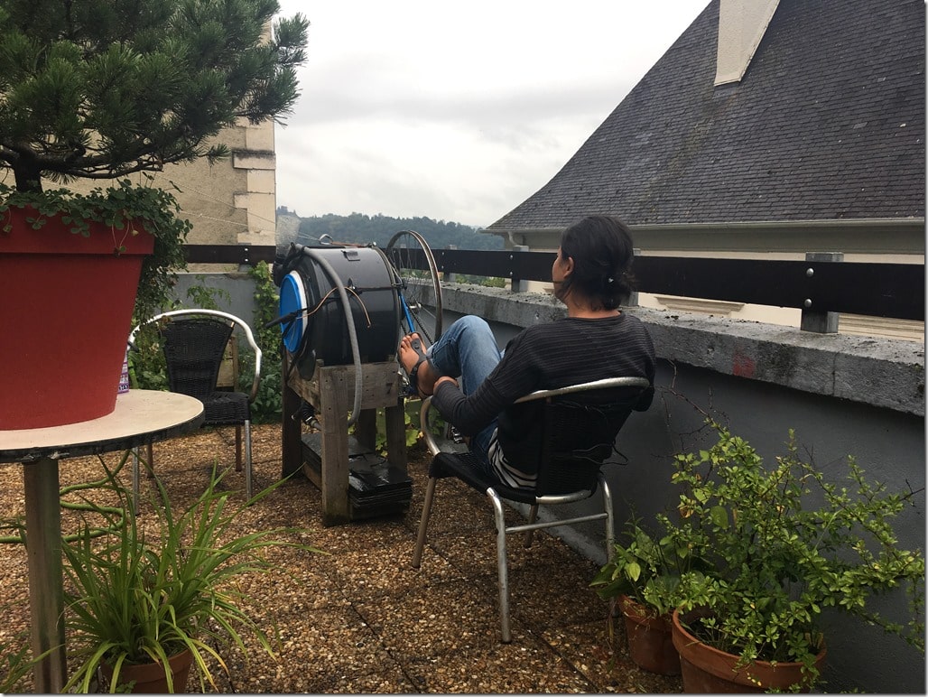 Machine à laver vélo