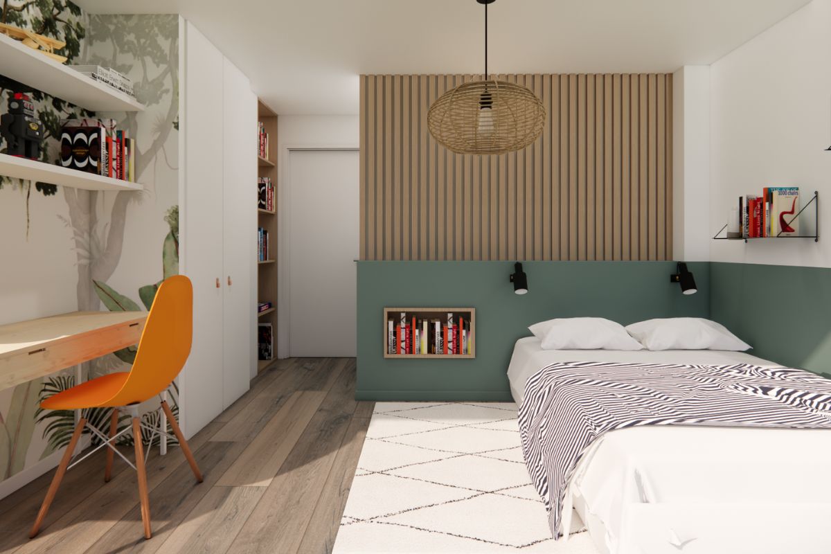 Chambre ado 2 après travaux