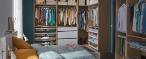 Chambre avec dressing version Castorama