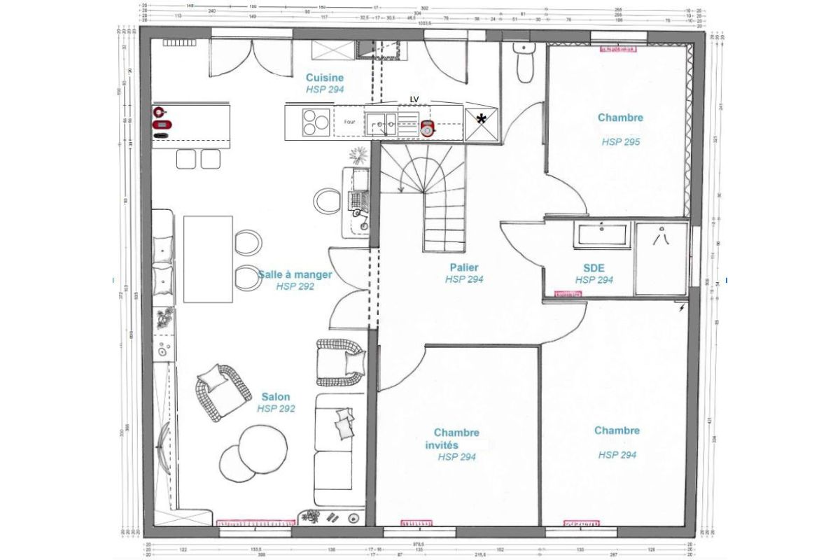 Plan APD du projet moderniser une ancienne maison