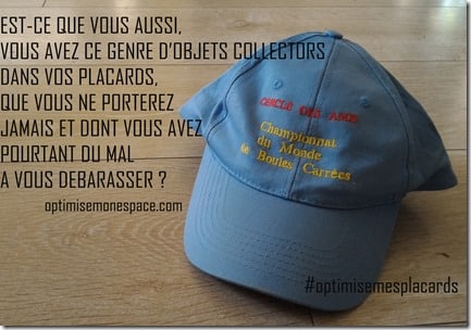 Home organising - objet collector