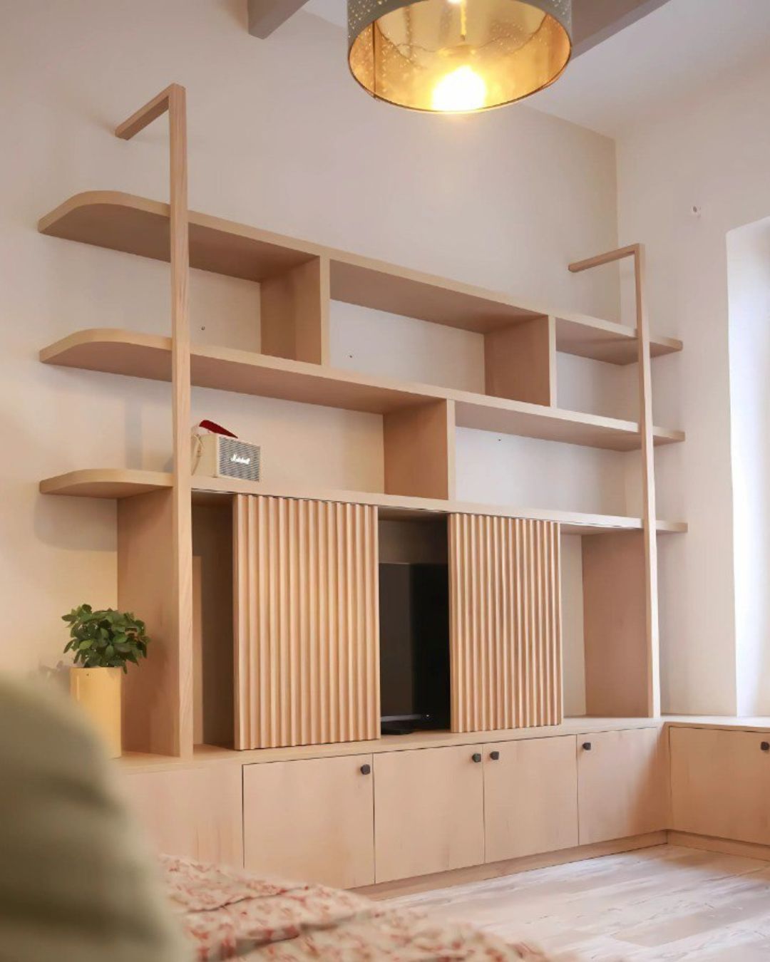 meuble salon sur mesure projet homer 