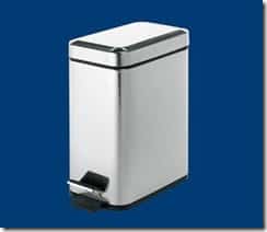 poubelle sdb gain de place 2 Poubelle inox salle de bain gain de place