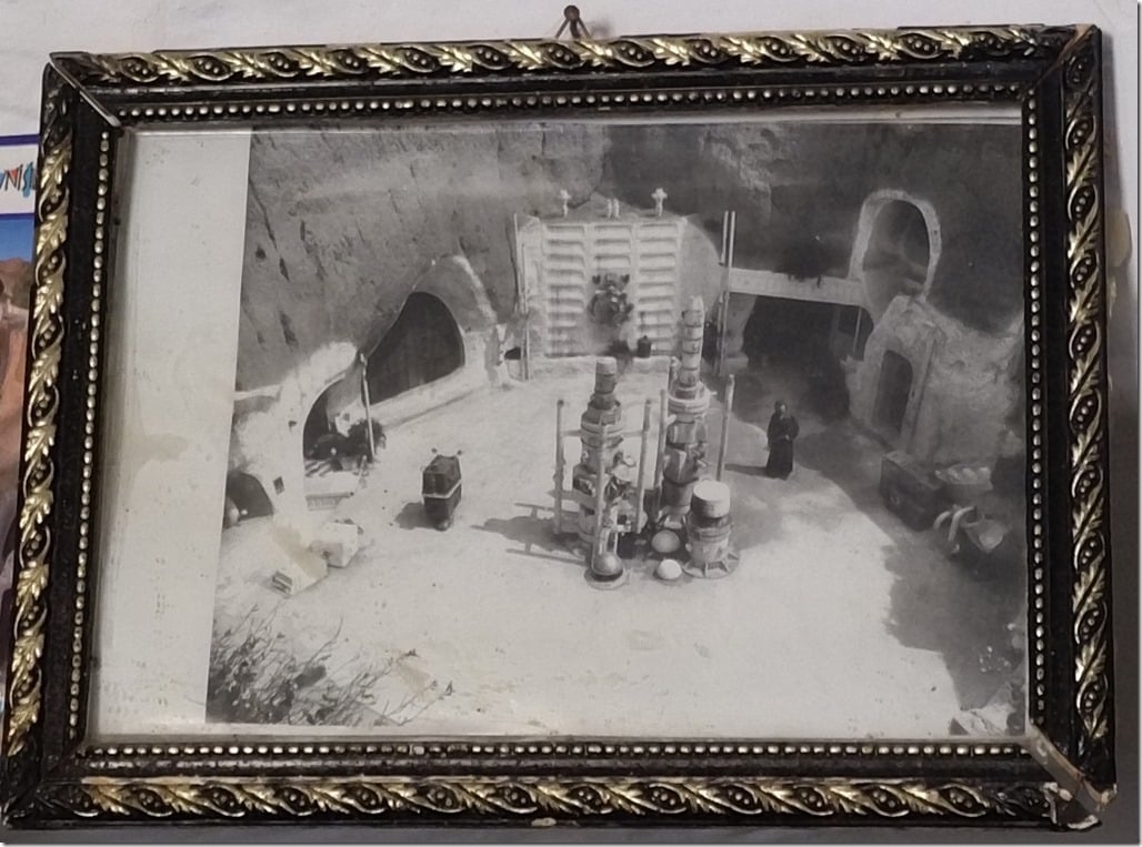 Maison troglodyte Star Wars à Matmata