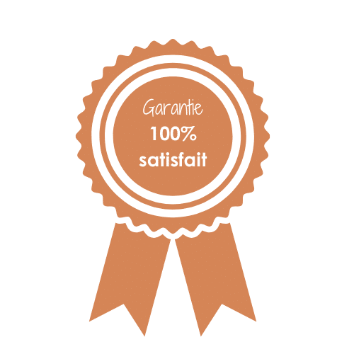 garantie 100% satisfait ou remboursé